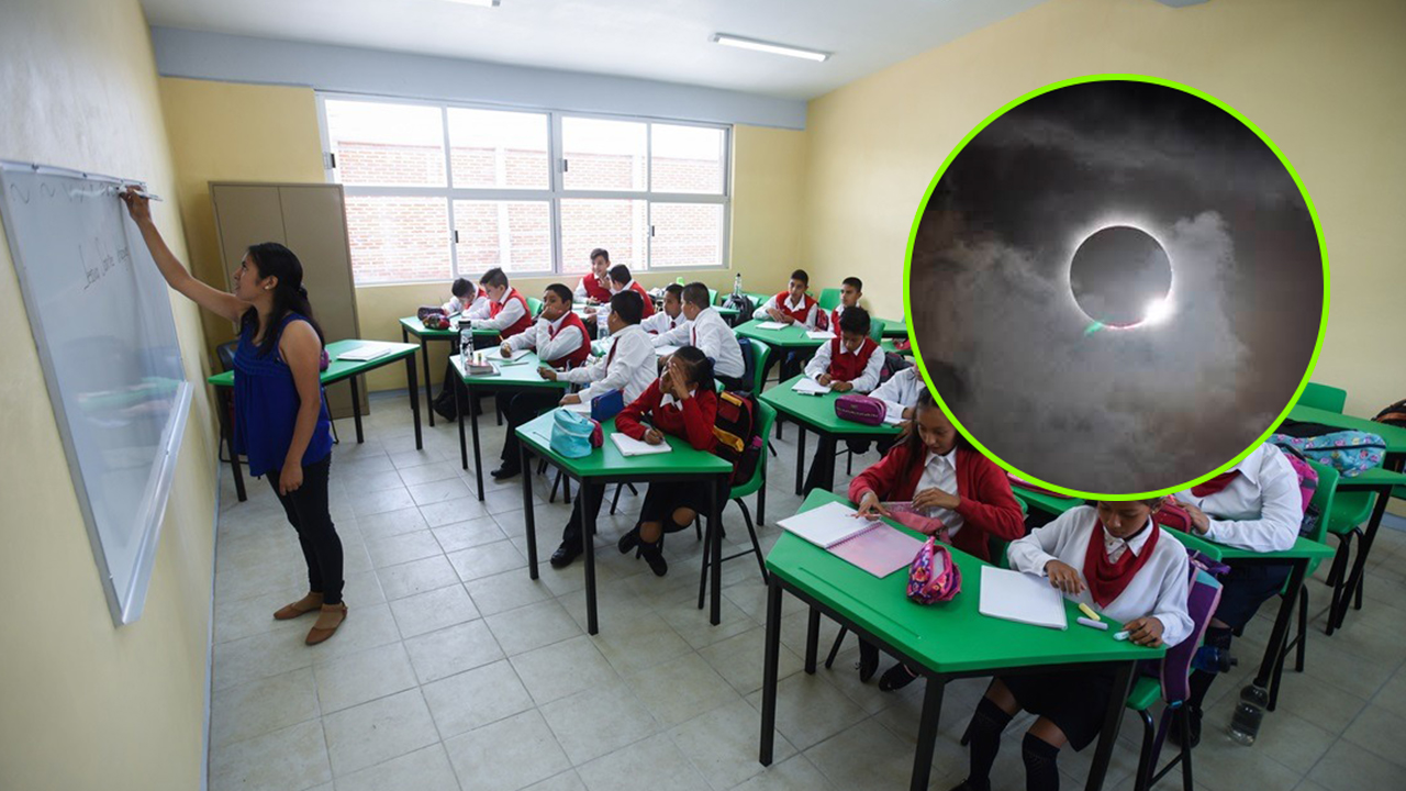 ECLIPSE SOLAR DEL 8 DE ABRIL NO INTERRUMPIRÁ LAS CLASES EN MORELOS