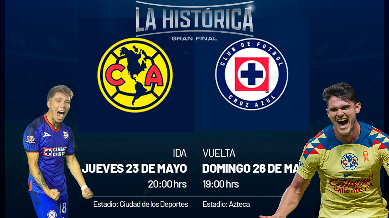 AMÉRICA vs CRUZ AZUL: HORARIOS DE LA FINAL DE LA LIGA MX