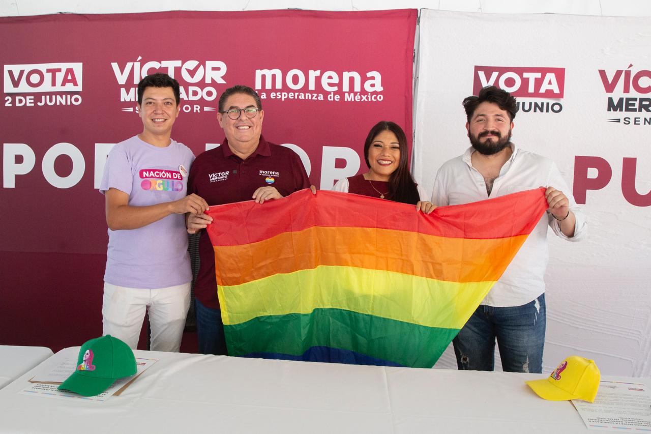 VÍCTOR MERCADO: DESDE EL SENADO IMPULSARÉ INICIATIVAS A FAVOR DE LA DIVERSIDAD SEXUAL Y LOS DERECHOS DE LA COMUNIDAD LGBTTIQ+