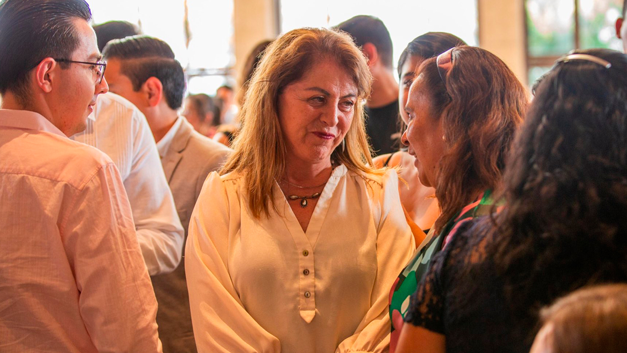 PROTEGERÁ MARGARITA GONZÁLEZ SARAVIA LOS DERECHOS LABORALES DE LOS MAESTROS DE MORELOS