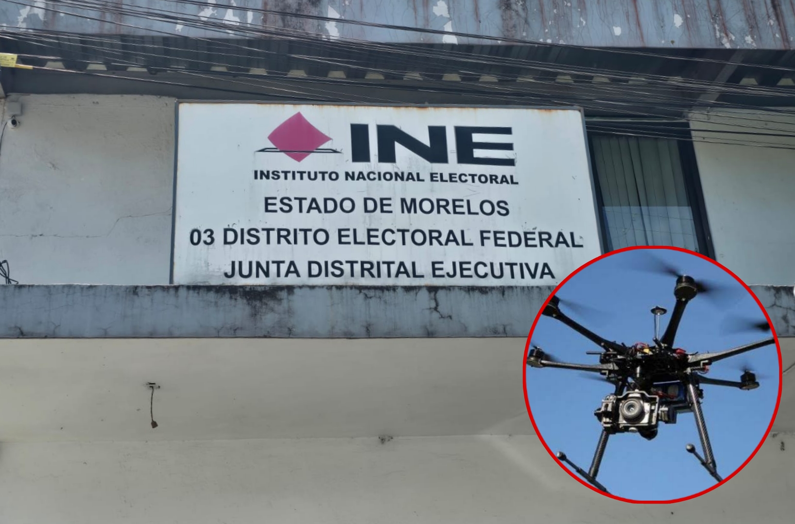 DRONES VIGILARÁN CASILLAS EN CUAUTLA EL DÍA DE LA ELECCIÓN
