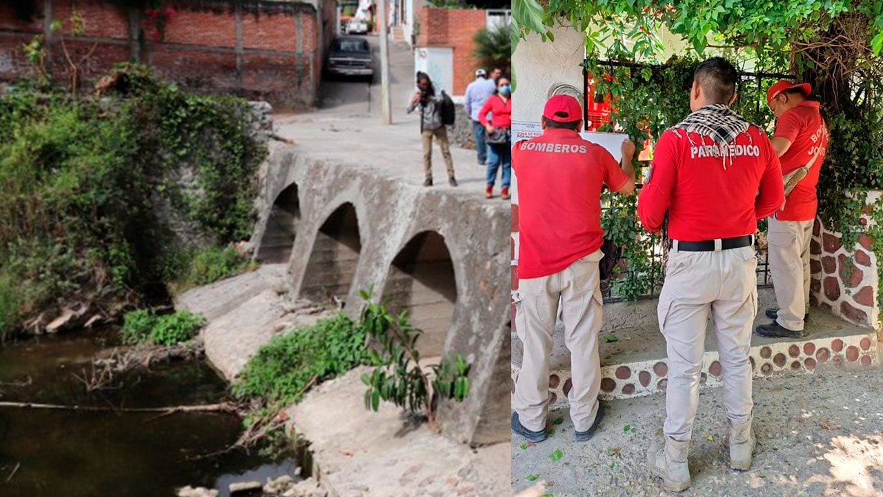 NOTIFICAN ZONAS DE RIESGO EN PUENTE DE IXTLA POR TEMPORADA DE LLUVIAS