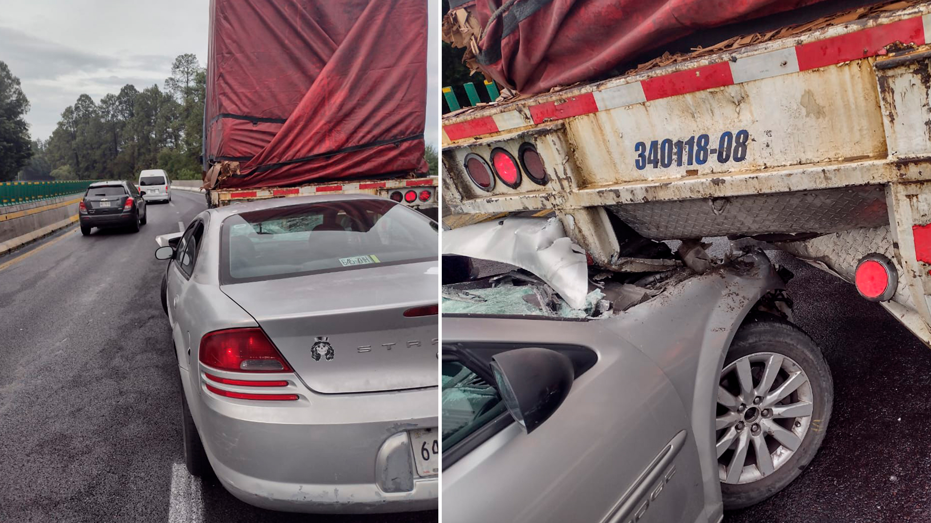 ACCIDENTES EN LA AUTOPISTA MÉXICO-CUERNAVACA