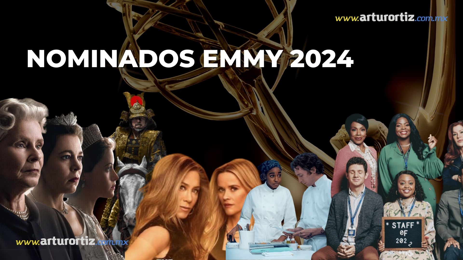 ESTOS SON LOS NOMINADOS PARA LOS PREMIOS EMMY 2024