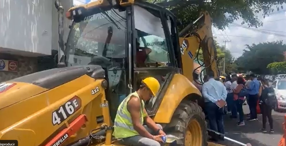 DETENIDAS OBRAS EN CUERNAVACA POR LLUVIAS