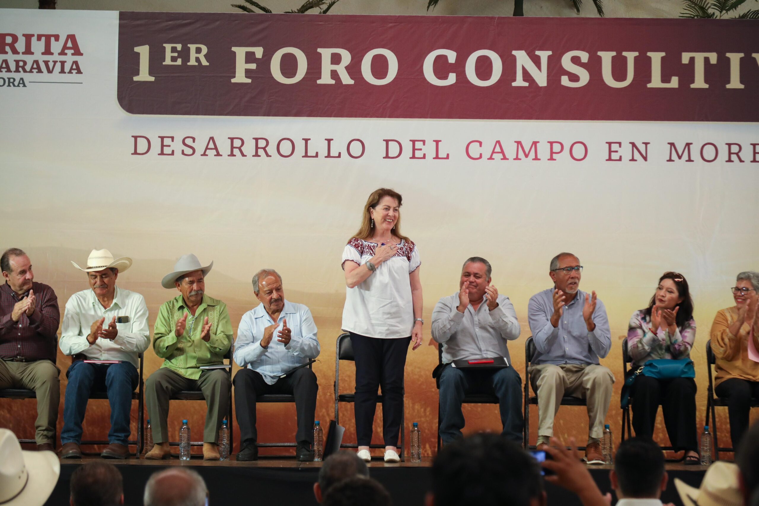 MARGARITA GONZÁLEZ REFRENDA SU COMPROMISO DE APOYO AL CAMPO EN FORO DEL SECTOR AGROPECUARIO