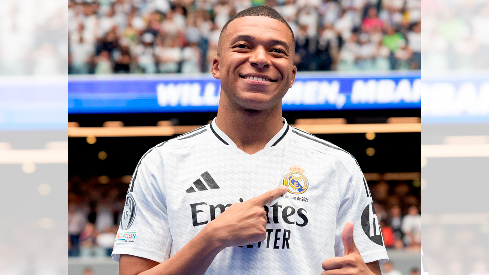 EL SUEÑO QUE SE CUMPLIÓ: MBAPPÉ SE PRESENTÓ CON EL REAL MADRID