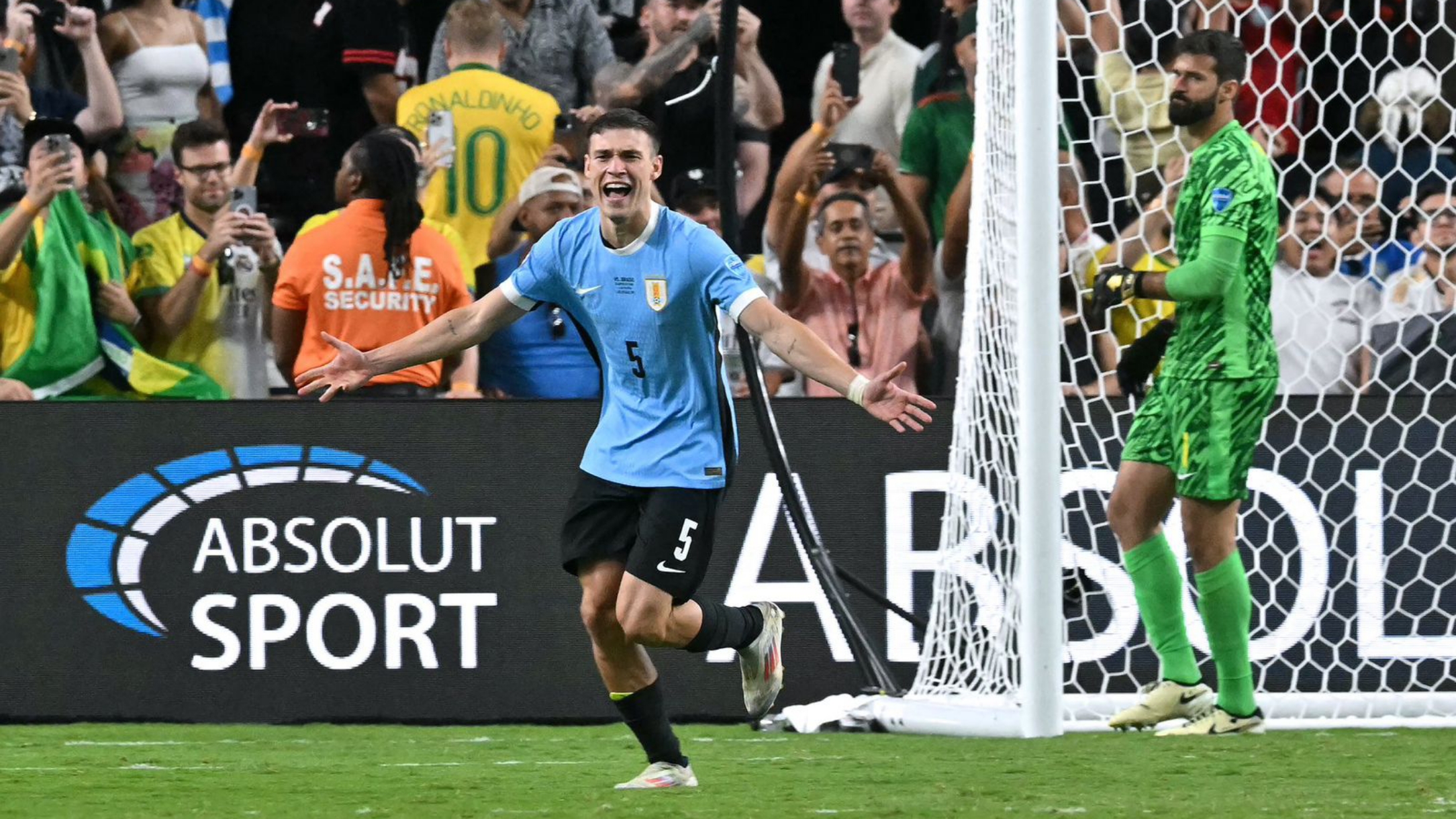 URUGUAY ELIMINÓ A BRASIL DE LA COPA AMÉRICA