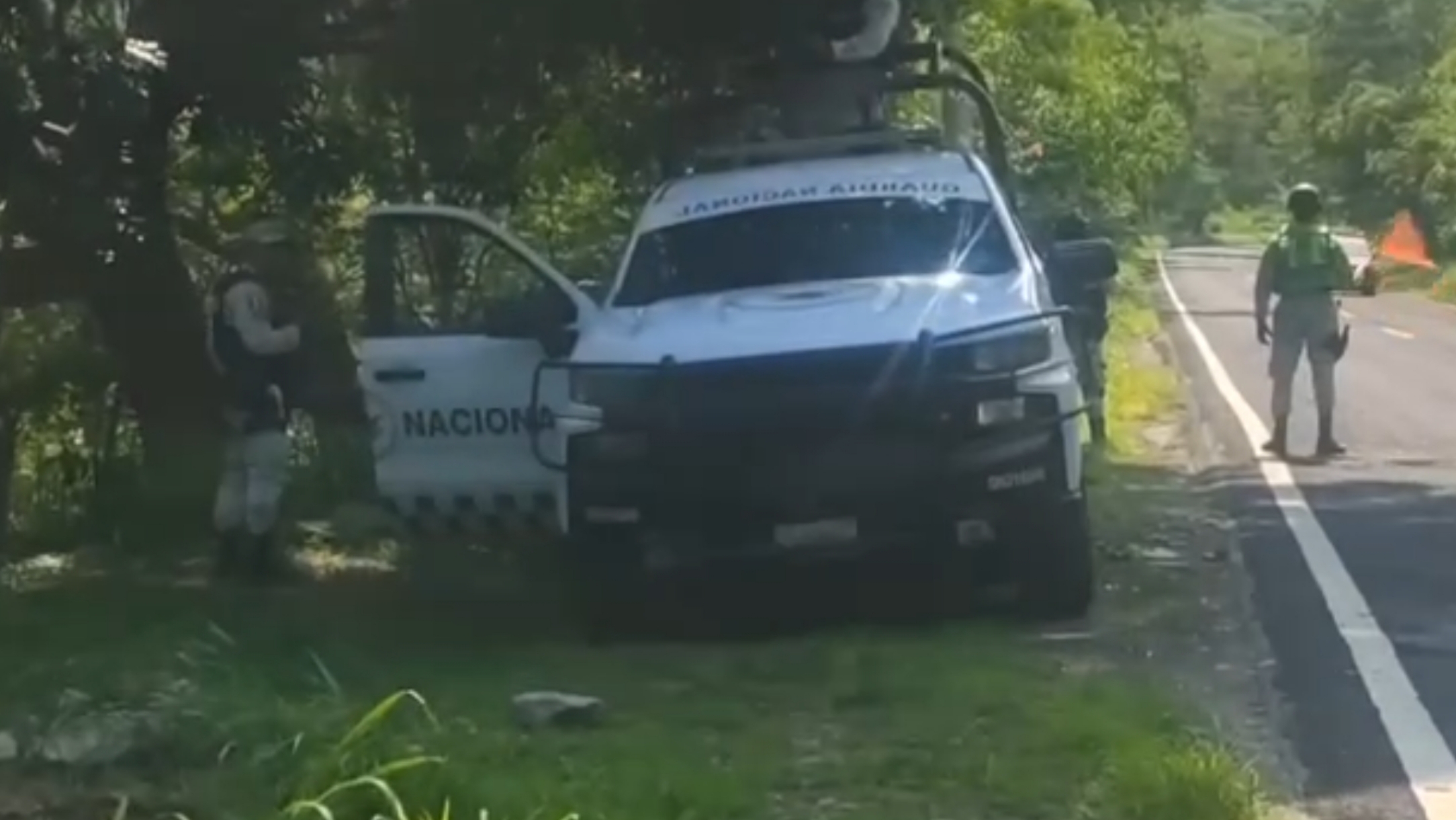 DETIENE GUARDIA NACIONAL A DOS SUJETOS EN CAÑÓN DE LOBOS