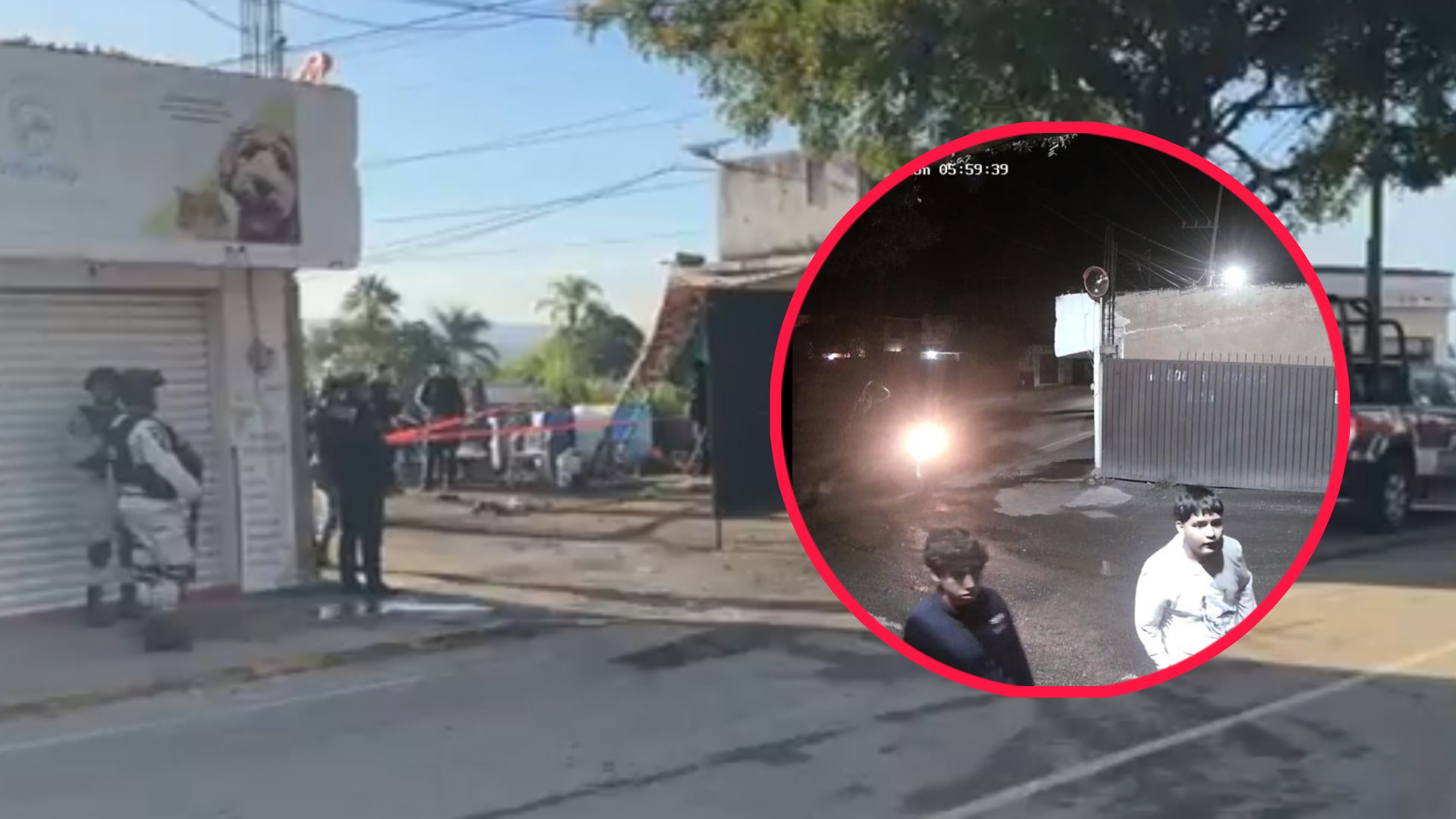 VIDEO: SUJETOS MATAN A BALAZOS A POLICÍA EN CUERNAVACA