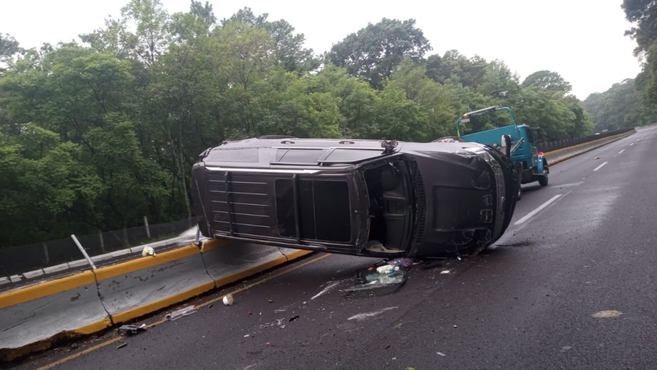 FATAL ACCIDENTE EN LA MÉXICO-CUERNAVACA