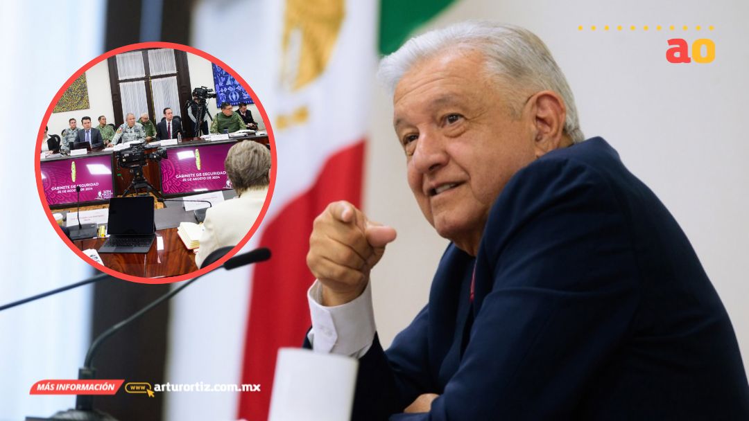 POR PRIMERAVEZ AMLO ABRE REUNIÓN DEL GABINETE DE SEGURIDAD A LOS MEDIOS