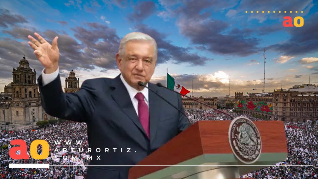 SE DESIPIDE EL PRESIDENTE; AMLO PRESENTARÁ SU SEXTO INFORME DE GOBIERNO EN EL ZÓCALO