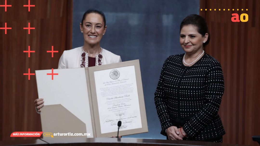 RECIBE CLAUDIA SHEINBAUM CONSTANCIA DE MAYORÍA COMO PRIMERA PRESIDENTA ELECTA DE MÉXICO