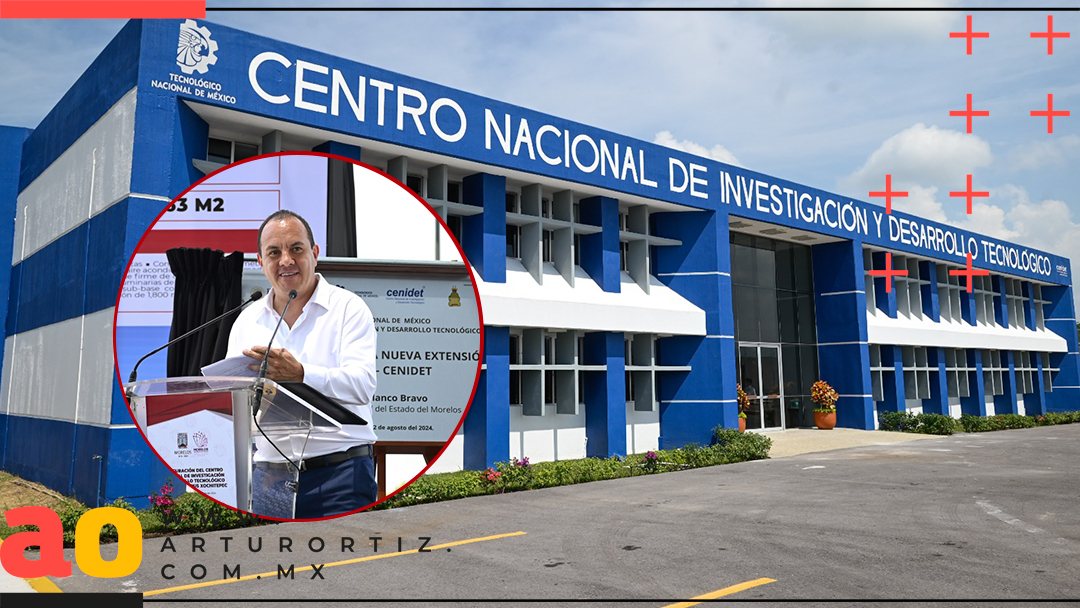 INAUGURA CUAUHTÉMOC BLANCO LAS INSTALACIONES DEL CENIDET CAMPUS XOCHITEPEC