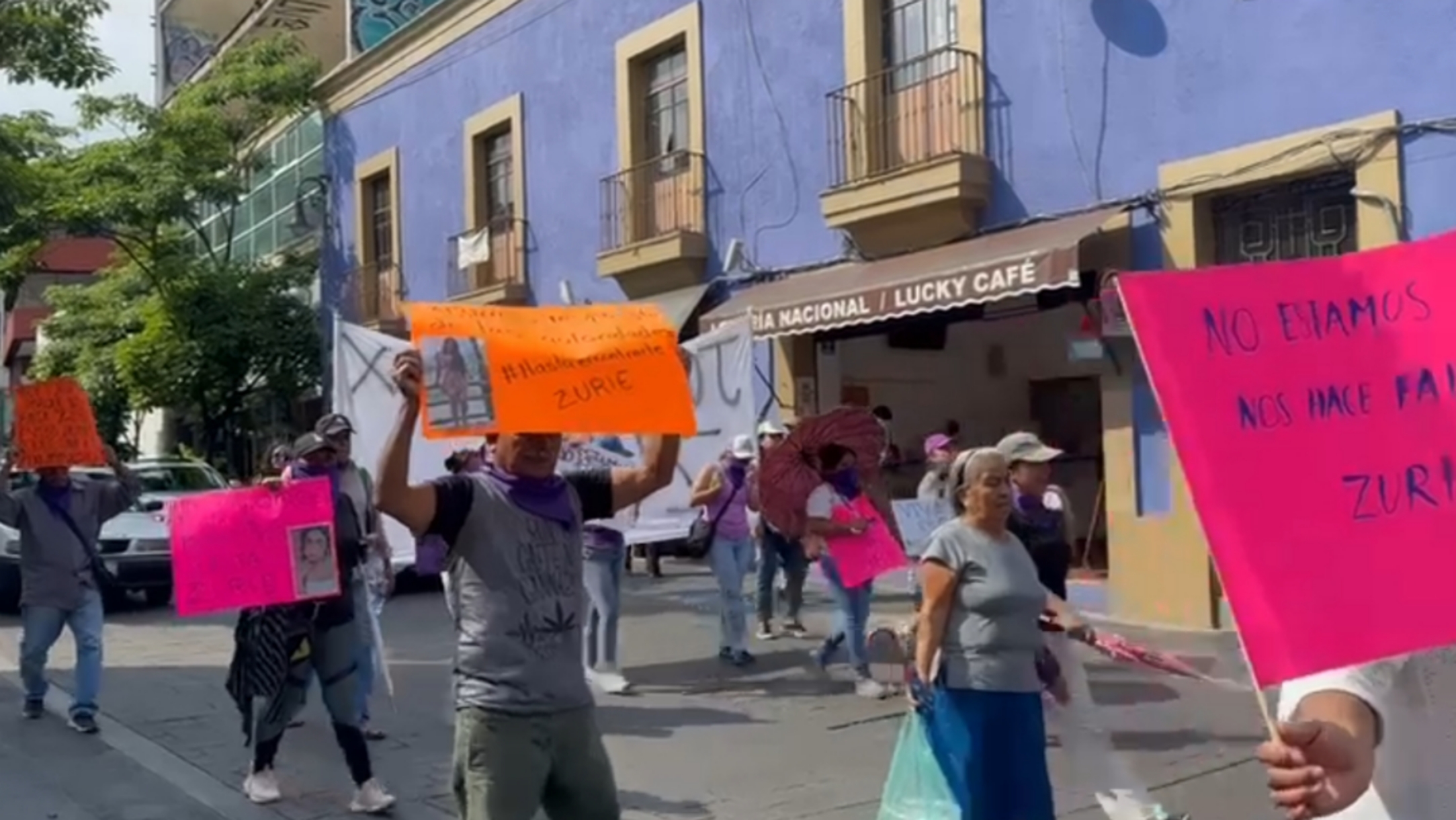 EXIGEN EN CUERNAVACA LA APARICIÓN CON VIDA DE ZURISADAY