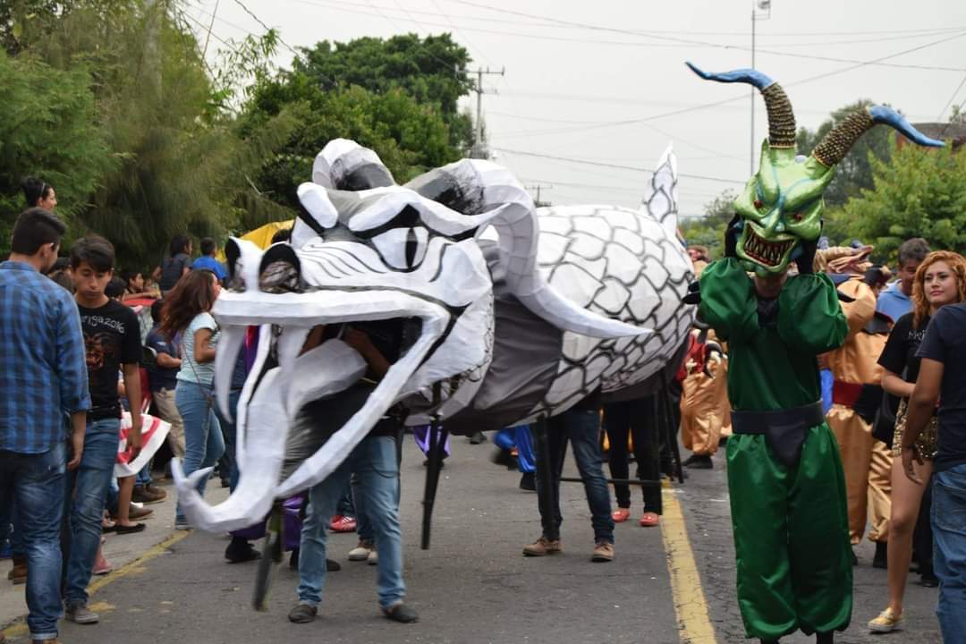 TODO LISTO PARA LA TRADICIONAL MOJIGANGA DE ZACUALPAN DE AMILPAS