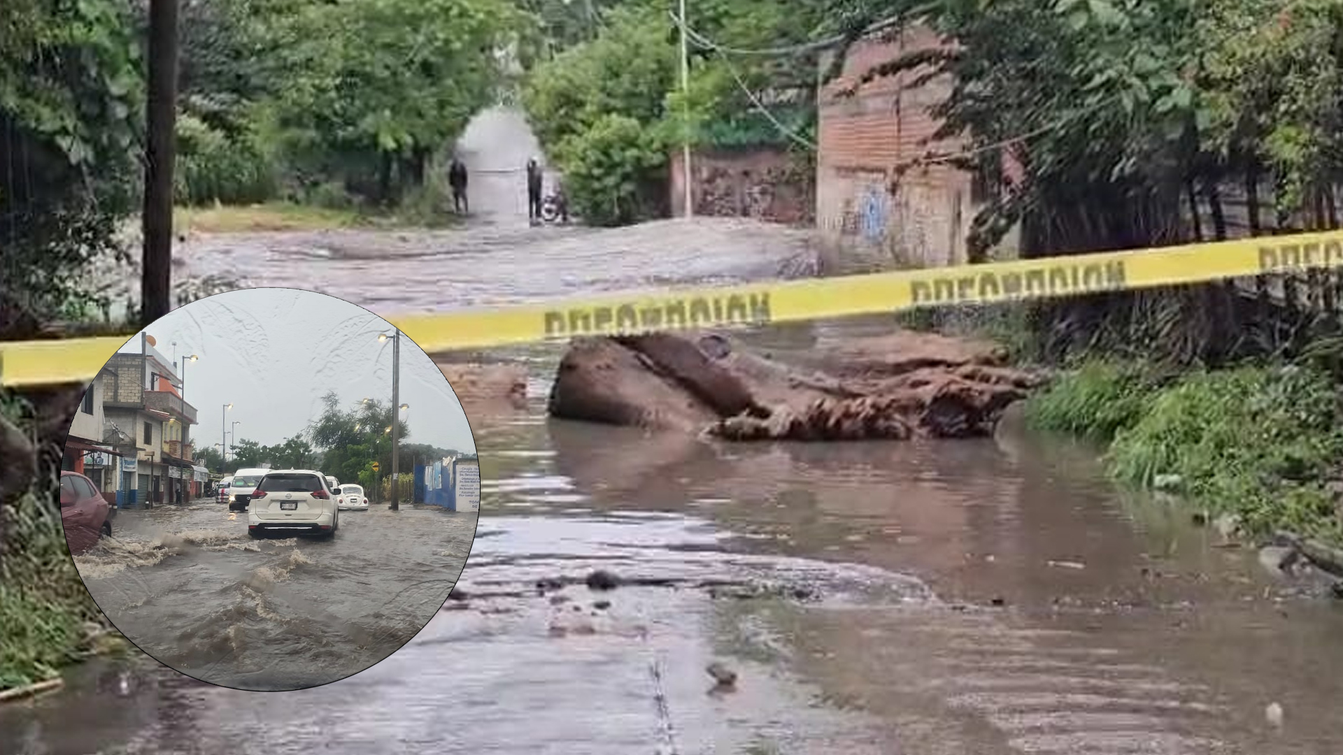 FUERTES AFECTACIONES EN TEPALCINGO, AYALA Y CUAUTLA POR LLUVIAS