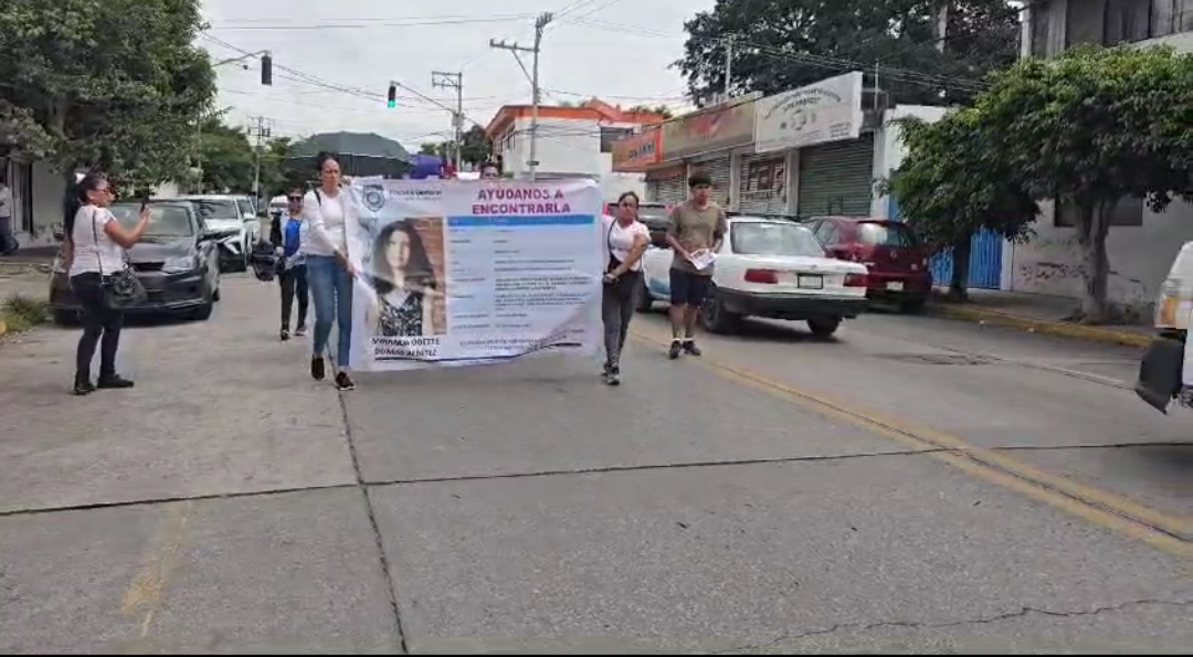 REALIZAN MARCHA POR DESAPARICIÓN DE MENOR EN CUAUTLA