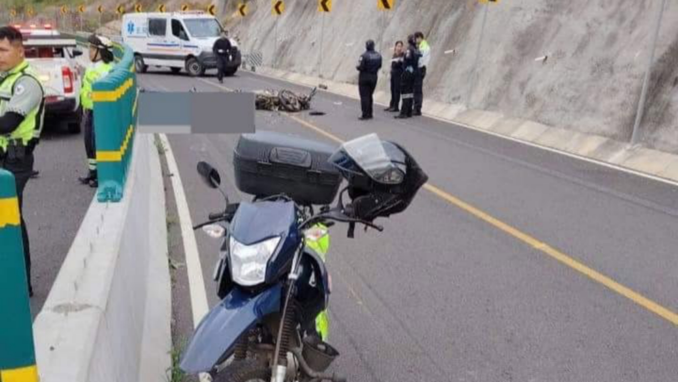 MUERE MOTOCICLISTA EN UN CHOQUE EN LA PERA-CUAUTLA