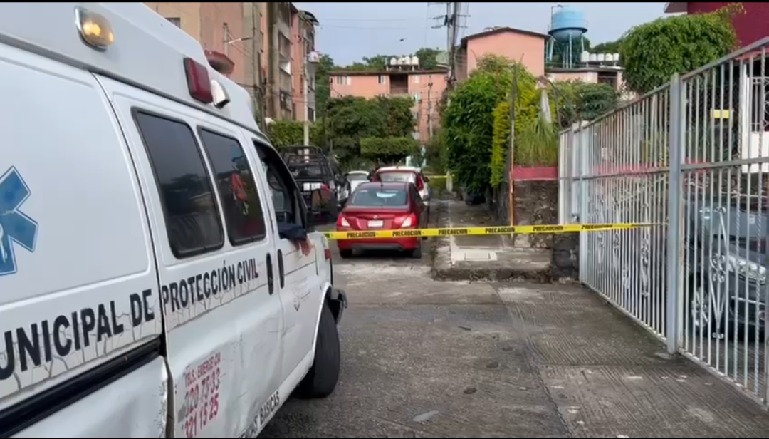 ABANDONAN RESTOS HUMANOS DENTRO DE UNA UNIDAD HABITACIONAL EN JIUTEPEC