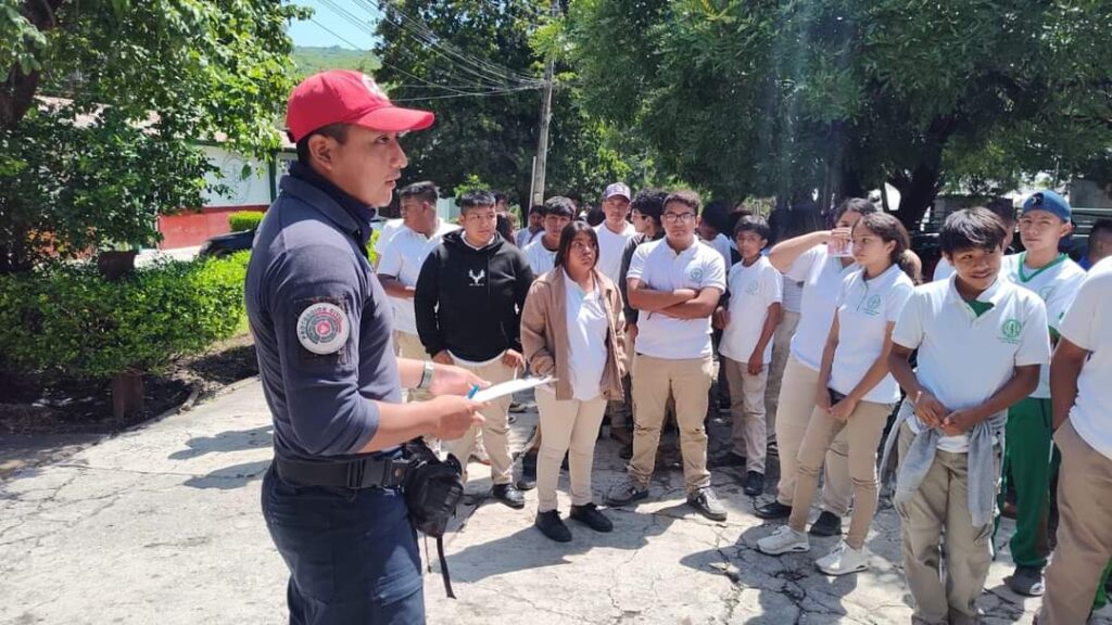 El subdirector del CBTA 8 en Xoxocotla confirmó el ataque de abejas hacia un grupo de estudiantes que realizaban una práctica de campo.