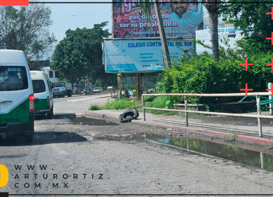 Habitantes de Zacatepec denunciaron que el Ayuntamiento tiene en abandono las calles y carreteras del municipio.