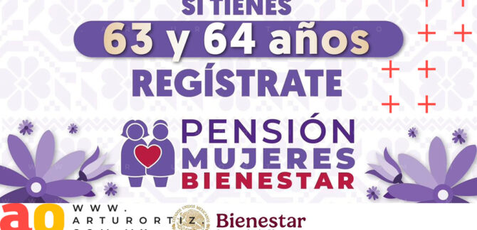 El registro para la Pensión Mujeres del Bienestar se realizará del 07 de octubre al 30 de noviembre del 2024.