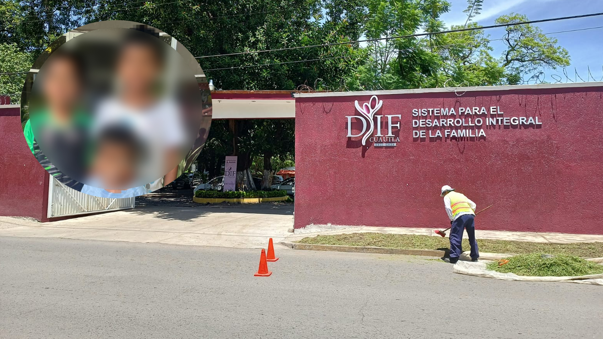 MANTIENE DIF CUAUTLA EN RESGUARDO A TRES MENORES QUE FUERON ABANDONADOS POR SU MADRE