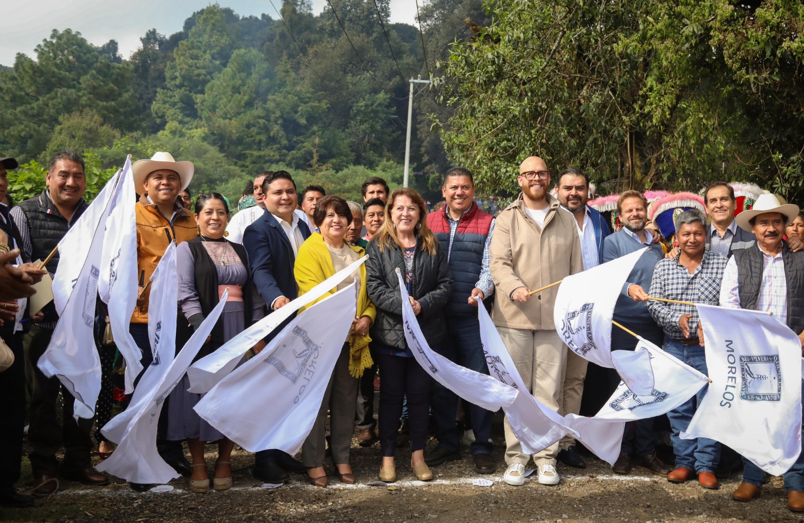 INICIA GOBERNADORA PROYECTO DE AMPLIACIÓN DE RED DE AGUA POTABLE EN COAJOMULCO