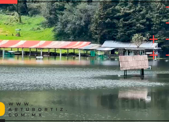 Las Lagunas de Zempoala superaron sus niveles debido a las lluvias que se registraron en las últimas semanas en Morelos.