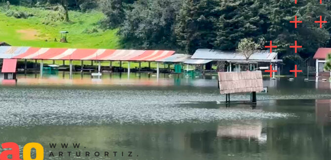 Las Lagunas de Zempoala superaron sus niveles debido a las lluvias que se registraron en las últimas semanas en Morelos.