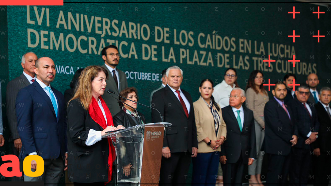 RECUERDA MARGARITA GONZÁLEZ SARAVIA A JÓVENES CAÍDOS EN EL MOVIMIENTO ESTUDIANTIL DE 1968