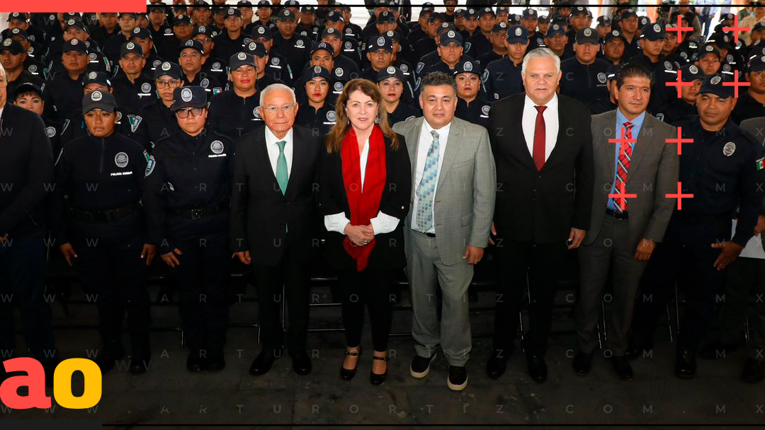 MARGARITA GONZÁLEZ SARAVIA DA AUMENTO SALARIAL A POLICÍAS DE MORELOS