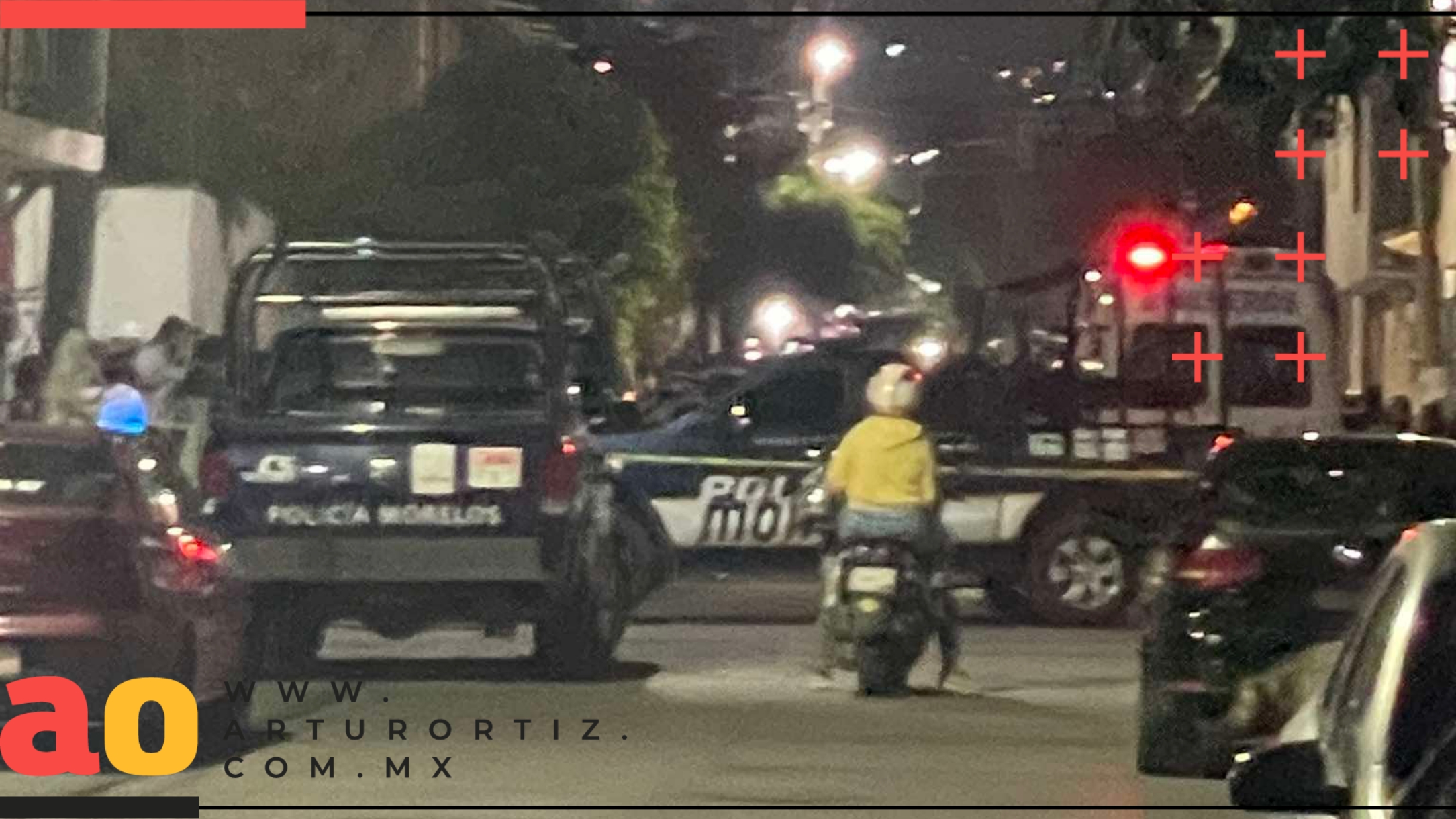 MOTOCICLISTAS MATAN A DOS HOMBRES CERCA DE UN BAR EN JIUTEPEC