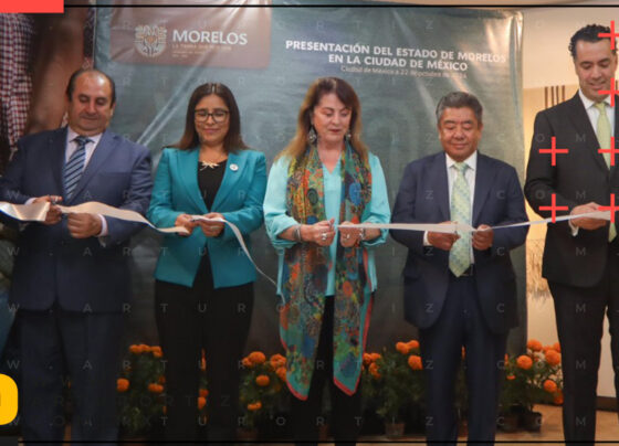 La gobernadora Margarita González Saravia inauguró este martes la Oficina de Representación de Morelos en la CDMX; será un enlace del mundo a Morelos.