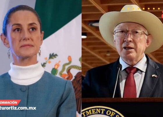 “EL FIN NO JUSTIFICA LOS MEDIOS”: SHEINBAUM RESPONDE A KEN SALAZAR SOBRE DETENCIÓN DE “EL MAYO”