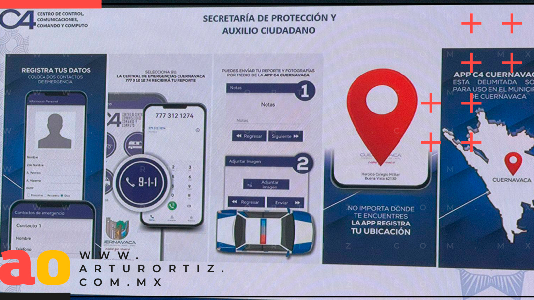 SEPRAC LANZA APLICACIÓN “C4 CUERNAVACA” PARA TELÉFONOS INTELIGENTES