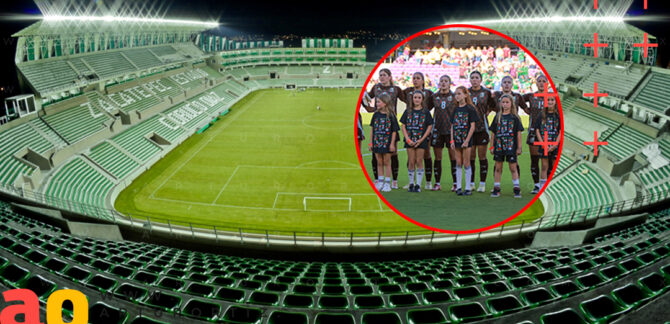 El estadio Agustín 'Coruco' Díaz recibirá el próximo 26 de octubre a la Selección Mexicana de Futbol Femenil.