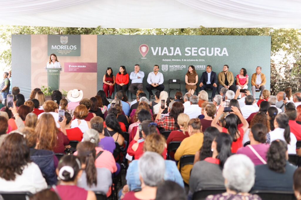 Con el Programa "Viaja Segura" se dará la confianza y seguridad a las mujeres al abordar un taxi.