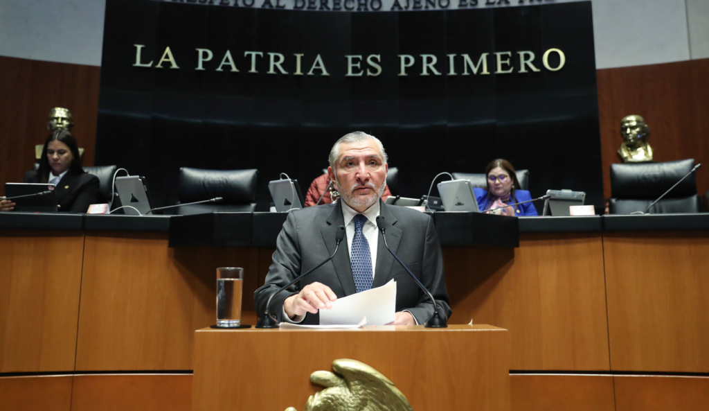 L ainiciativa del Senador Adán Augusto López, busca que las reformas constitucionales no puedan ser impugnadas por el Poder Judicial.