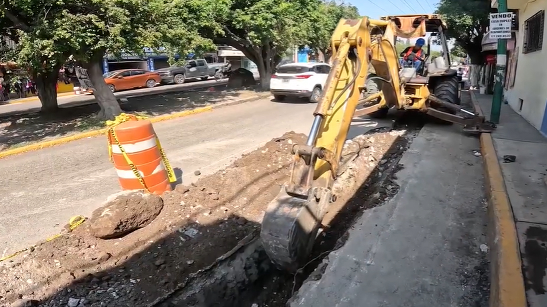 OBRAS EN LA CIUDAD ERAN NECESARIAS: ALCALDE DE CUERNAVACA