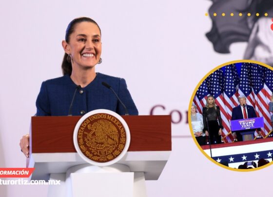 CLAUDIA SHEINBAUM FELICITÓ A DONALD TRUMP Y REAFIRMA COLABORACIÓN ENTRE MÉXICO Y ESTADOS UNIDOS