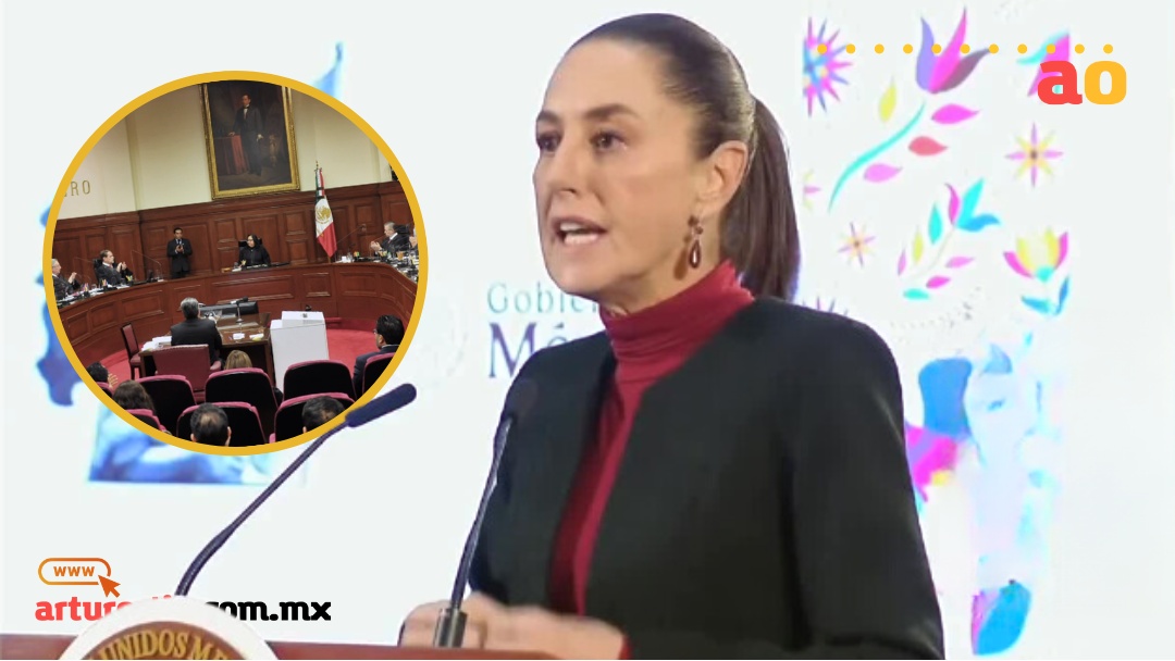 SHEINBAUM SEÑALA “EXCESO DE FUNCIONES” DE LA SCJN EN REVISIÓN DE REFORMA JUDICIAL