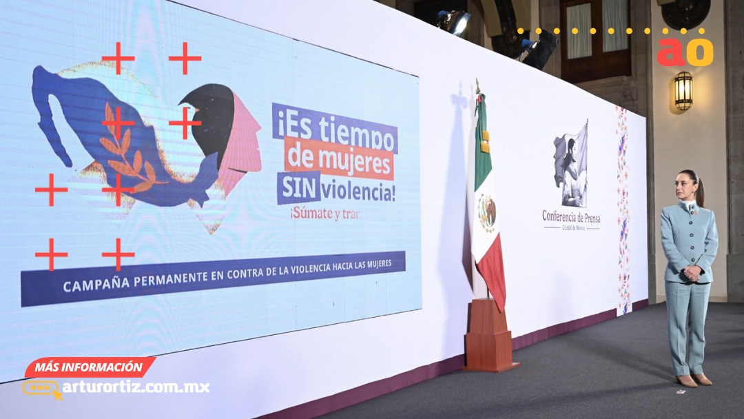 GOBIERNO PRESENTA LA CAMPAÑA “¡ES TIEMPO DE MUJERES SIN VIOLENCIA!”