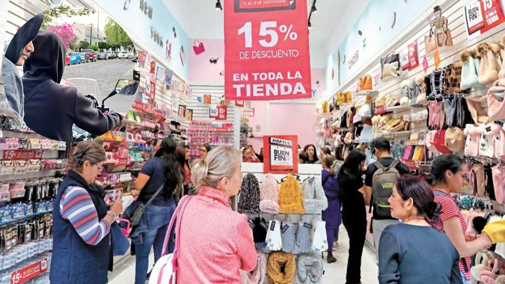 ROBOS SE INCREMENTAN HASTA 20% EN BUEN FIN