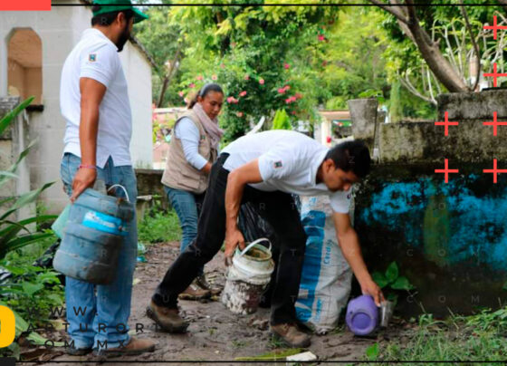 Jojutla y Zacatepec iniciaron operativos de limpieza de panteones tras Día de Muertos, retirando 19 toneladas de desechos y evitando criaderos de mosquitos.