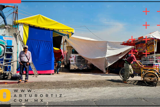 Protección Civil inició operativos para garantizar seguridad en la feria de Jojutla.