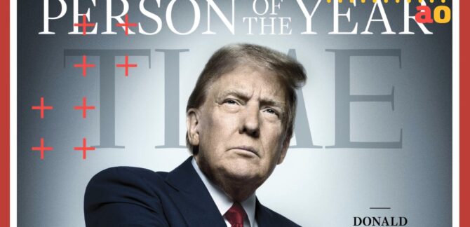 DONALD TRUMP, PERSONA DEL AÑO 2024 SEGÚN LA REVISTA TIME