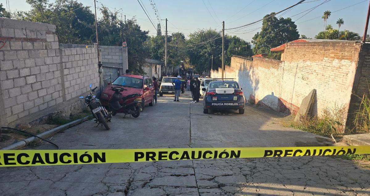 ASESINAN A BALAZOS A DOS HOMBRES EN LA COLONIA IGNACIO BASTIDA DE YAUTEPEC